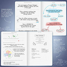 Load image into Gallery viewer, Legend Planner PRO – Deluxe Weekly & Monthly Life Planner to Increase Productivity and Hit Your Goals. Time Management Organizer Notebook – Undated – 18 x 25.5cm Hardcover + Stickers – Periwinkle