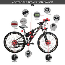 Load image into Gallery viewer, 48V1000W Electric Bicycle Conversion Kit, Ebike Waterproof Kit, Wheel Size 27.5inch, Front Brushless Gearless Hub Motor, With LCD3 USB