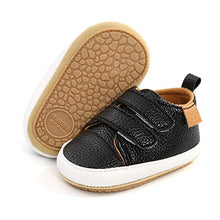 Load image into Gallery viewer, MK MATT KEELY Baby Girl Boy First Walking Shoes Anti-Slip Soft PU Leather Sneakers for Infant Toddler