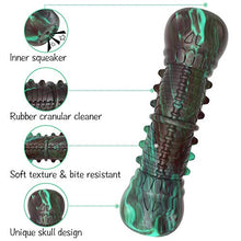 Load image into Gallery viewer, Dog Toys, HETOO Indestructible Tough Squeaky Dog Chew Toy For Aggressive Chewers Large Medium Breed Dog Toothbrush Dental Care