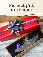 Load image into Gallery viewer, Toirxarn Metal Feather Bookmark Mother's Day Gift Birthday Women Butterfly Book Mark for Book Lovers Librarian Readers Mom Teachers Lady Female Her Bookworm.