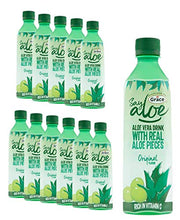 Load image into Gallery viewer, 12 x 500ml Real Aloe Vera Pieces Drink Juice Vitamin C Mineral