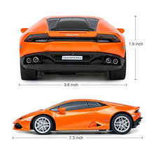 Load image into Gallery viewer, RASTAR Lamborghini Remote Control Car, 1:24 RC Lamborghini HURACÁN LP610-4 Toy Car Model Vehicle, Orange