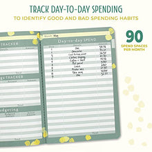 Load image into Gallery viewer, Boxclever Press Budget Planner. Start Budgeting Today with This Undated Planner. Lightweight Budget Book with Christmas Expenses & Monthly Planner Sections. Size 21 x 14cm