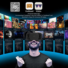 Load image into Gallery viewer, VR Headset Virtual Reality VR 3D Glasses VR Set 3D Virtual Reality Goggles,Adjustable VR Glasses Support 7.2 Inches