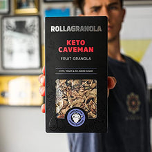 Load image into Gallery viewer, Rollagranola: Keto Caveman Fruit Granola | Paleo & Keto Granola | Gluten & Cereal Free | No Added Sugar | Keto Diet | Ideal for Diabetics | Handcrafted in The UK | 3 x 300g Packs
