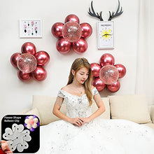 Load image into Gallery viewer, Balloon Garland Arch Kit Reusable 41Pcs, DIY Balloon Tape Strip Hooks String Knotters Glue Sticky Dots and Ballon Flower Clips for Party Weddings Birthday Christmas Balloons Arch Garland Maker Kit