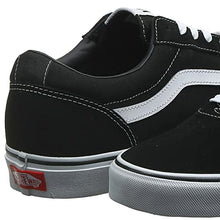 Load image into Gallery viewer, Vans Women's Wm Ward Sneaker, Black Suede Canvas Black White Iju, 6 UK