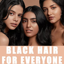 Load image into Gallery viewer, Herbal 3 in 1 Black Hair Shampoo 13.53 Fl Oz, Instant Black Hair Dye, Semi- Permanent Hair Dye Shampoo for Men & Women, 100% Gray Hair Coverage, Effect in 5 Minutes, Lasts 30 Days 400ml (Black)