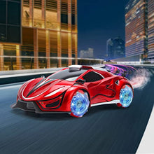 Load image into Gallery viewer, RC Drift Car Remote Control Car Fog Racer, 1:12 Scale 360°Rotating Stunt Car Truck Toy with LED Light and Fog Mist, 4WD 2.4GHz Remote Control Cars for Kids Age 3 5 7 Boys Girls Kids Birthday Gift