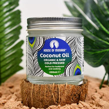 Load image into Gallery viewer, House of Monara Pure Organic Coconut Oil for Hair, Skin and Body, 200 ml