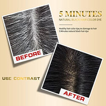 Load image into Gallery viewer, Black Hair Shampoo , 500ml Coconut Ginger Shampoo Fast Black Hair Hair Dye Coloring Nourishing Shampoo