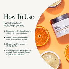 Load image into Gallery viewer, Vitamin C Face Polish Scrub, Exfoliating Facial Cleanser with Green Tea, Coconut Water, and Aloe Vera for Brightening and Anti Aging