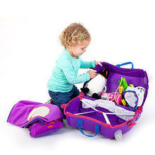 Load image into Gallery viewer, Trunki Ride-on Suitcase - Penelope the Princess (Purple)