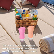 Load image into Gallery viewer, 4 Pack Travel Bottles, TSA Approved Containers, 3oz Leak Proof Travel Accessories Toiletries,Travel Shampoo And Conditioner Bottles,Perfect for Business or Personal Travel, Fun Outdoors 9 Pieces