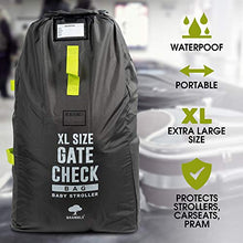 Load image into Gallery viewer, Bramble - Extra Large Pushchair Airplane/Pram Gate Check Waterproof Travel Bag 120 x 58cm- Travel pushchair airplane