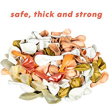 Load image into Gallery viewer, 129 Pcs Blush Balloons Garland Arch Kit 12" 10" 5" Peach Rose Gold Pastel Orange Confetti Latex Metallic Balloons with 4Pcs Tools for Wedding Birthday Party Baby Shower Decorations