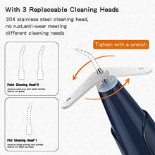 Load image into Gallery viewer, at Home Ultrasonic Tooth Oral Cleaner Kit, for Teeth Tool Electric Plaque Tartar Stain Dental Calculus Removal Saviour Descaler Best Professional Only Smiles Electronic Cleaning Repair Care Remover