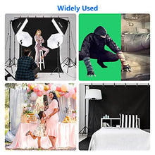 Load image into Gallery viewer, Neewer 2.6M x 3M/8.5ft x 10ft Background Support System and 800W 5500K Umbrellas Softbox Continuous Lighting Kit for Photo Studio Product,Portrait and Video Shoot Photography