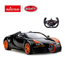 Load image into Gallery viewer, RASTAR RC Bugatti Veyron 16.4 Grand Sport Vitesse Model Racing Car, 1:14 Scale Remote Control Car Toy for Kids.