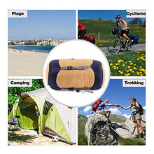 Load image into Gallery viewer, REDCAMP 25L Nylon Compression Stuff Sack for Sleeping Bag, Lightweight Compact Compression Bag for Camping Outdoor Hiking Backpacking Travelling, Yellow Large