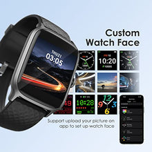 Load image into Gallery viewer, Fitness watch, Oraimo 5 ATM Waterproof Smart Watch for men with Sleep and Heart Rate Monitor, Smartwatch for Boys with Pedometer 14 Sports Mode, Android ios compatible, Smartwatch for Women Men Kids