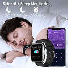Load image into Gallery viewer, Smart Watch, DIY Fitness Tracker Face Fitness Watch with Calorie Step Counter, Blood Pressure Monitor Heart Rate Monitor Sleep Tracker, for Men Women Activity Trackers 5ATM Waterproof Smartwatch