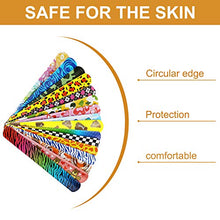 Load image into Gallery viewer, Ucradle Slap Bands, 30 PCS Slap Bracelets Fun and Super Slap Wrist Bands with Colorful Hearts Animal Patterns Party Bag Fillers Gift Halloween Christmas Party Favours for Kids Girls Boys