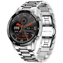 Load image into Gallery viewer, LIGE Mens Smart Watch, Fitness Tracker 1.3" Full Touch Screen IP67 Waterproof with Bluetooth Calls Message Reminder Heart Rate Sleep Monitor Speaker Mens Watch Compatible with iOS Android Silver
