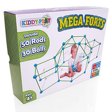 Load image into Gallery viewer, KiddyPlay Mega Forts - 80 Piece Den Building Kit - Fort Construction Toys For Kids - Building Toys For Boys or Girls