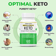 Load image into Gallery viewer, Best Health Keto - Keto Diet Pills Ketogenic Weight Loss Support - 60 Capsules - Purefit Keto ®