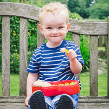 Load image into Gallery viewer, TUM TUM Kids Lunch Box with Dipping Pot Separator, Childrens Healthy Lunchbox - Bugs