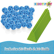 Load image into Gallery viewer, KiddyPlay Mega Forts - 80 Piece Den Building Kit - Fort Construction Toys For Kids - Building Toys For Boys or Girls