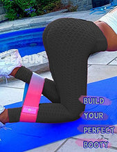 Load image into Gallery viewer, SEASUM Women's High Waisted Capris Yoga Pants Tummy Control Leggings Workout Running Butt Lift Tights, M,Angle-length