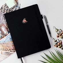 Load image into Gallery viewer, Clever Fox Planner Pro Premium Edition– Luxurious Weekly & Monthly Planner + Budget Planner Organizer for Productivity & Reaching Goals, Undated, A4 Hardcover + Keepsake Box, Lasts 1 Year, Black