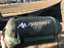 Load image into Gallery viewer, ayamaya Ultralight Hammock Underquilt for Camping Backpacking, 3 Season Under Quilt UQ for Single Person Hammock Warm Under Blanket Sleeping Bag Bottom Insulation - Hammock Camping Gear (Orange)