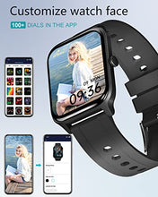 Load image into Gallery viewer, GRV Smart Watch,Fitness Watch with Heart Rate,Blood Oxygen,Sleep Monitor,1.69" Touch Screen IP68 Waterproof Smartwatch,Step Counter Watch,Customized Watch Face for Women Men for iOS Android
