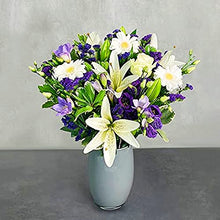 Load image into Gallery viewer, Purple Wishes Bouquet, Beautiful Fresh Flowers with Free Delivery, Perfect for Birthdays, Anniversaries and Thank You Gifts