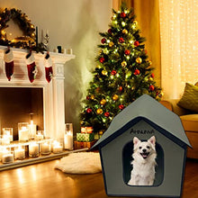 Load image into Gallery viewer, GHDAG Waterproof Cat House Dog House Pet Outdoor Cat House Weatherproof Cat Kennel House Foldable Feral Cat House Pet Shelter