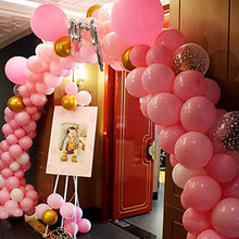 Load image into Gallery viewer, Balloon decoration strip and balloon tape, 2 pcs of cable tie tools for balloon garland Balloon arch shape Suitable for party wedding birthday DIY balloon arch kit