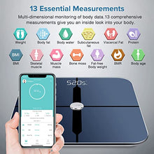 Load image into Gallery viewer, Scales for body weight, BAIFROS Smart Digital Bathroom Weighing Scales with ITO Coating Technology - Smart APP Fit Tracker Scales for Fitness ST/LB/KG