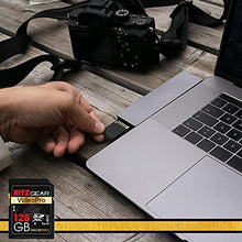 Load image into Gallery viewer, Ritz Gear Extreme Performance Video Pro 128GB 4K 8K Ultra HD SDXC U3 V60 A1 Memory Card (Read 265mb/s 120mb/s Write)