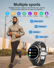 Load image into Gallery viewer, Smart Watch, Fitness Watch 1.32" Touch Screen with Bluetooth Voice Call, Fitness Tracker with Heart Rate Sleep Monitor, Smart Watch for Men IP67 Waterproof Smartwatch Sports for iOS Android