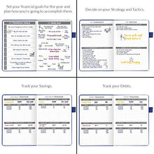 Load image into Gallery viewer, Clever Fox Budget Planner - Expense Tracker Notebook. Monthly Budgeting Journal, Finance Planner & Accounts Book to Take Control of Your Money. Undated - Start Anytime. A5 Size, Dark Blue Hardcover