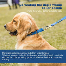 Load image into Gallery viewer, Dazzber Martingale Collars for Dogs Adjustable Durable Dog Collar Solid Color Nylon Dog Collars for Large/Medium/Small Dogs (Extra Small (Pack of 1), Royal Blue)