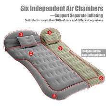Load image into Gallery viewer, Nifusu SUV Air Mattress Camping Beds, Inflatable Car Travel Bed Backseat with Two Pillow and Electric Air Pump, Double-Sided Portable Sleeping Pad For Home Outdoor Travel