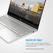 Load image into Gallery viewer, HP Pavilion 15.6" Laptop PC 15-eh0002sa, Touch Screen, AMD Athlon, 4GB RAM, 128GB SSD, FHD, Natural silver with Microsoft 365 Personal 12 months included