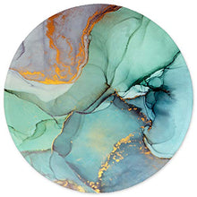 Load image into Gallery viewer, ITNRSIIET Mouse Pad with Stitched Edge, Mouse Mat Premium-Textured, Waterproof, Non-Slip Rubber Base Round Mousepad for Laptop Computer PC Office, Cute Design Desk Accessories, Modern Marbling