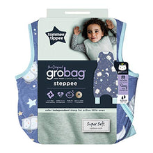 Load image into Gallery viewer, Tommee Tippee Baby Sleeping Bag with Legs, The Original Grobag Steppee, Baby Romper Suit, Soft Cotton-Rich Fabric, 6-18m, 1.0 Tog, Ollie Dreams