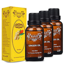 Load image into Gallery viewer, Ginger Oil, Lymphatic Drainage Ginger Oil, Ginger Oil Organic, Ginger SPA Massage Oils, Ginger Oil for Massage Lymphatic Drainage, Body, Swelling, Relieve Muscle Soreness